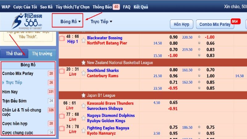 Hướng dẫn cách chơi cá cược bóng rổ Tele789